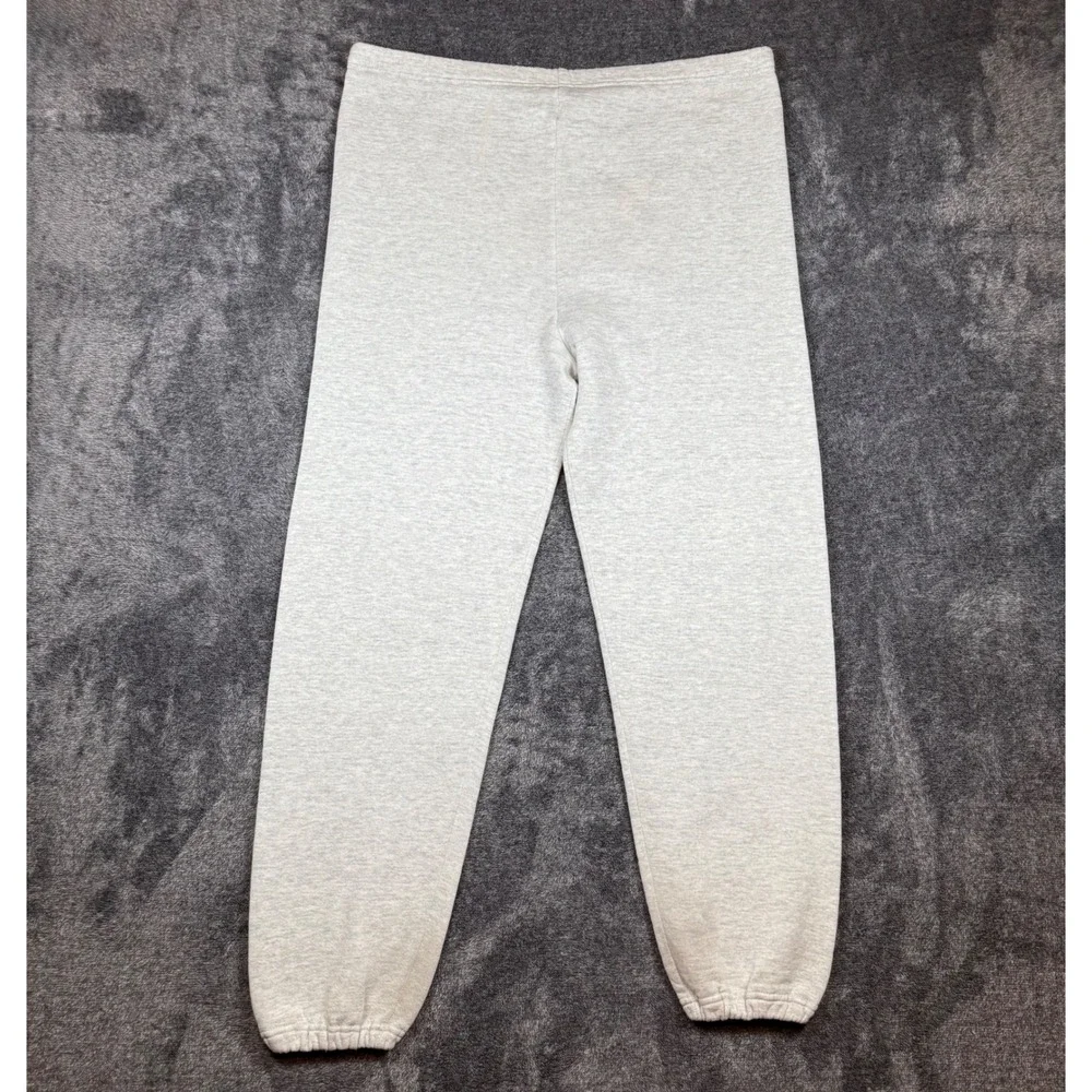 Vintage Russell Athletic Sweatpants XL Gray Made in USA Joggers Fleece Pants